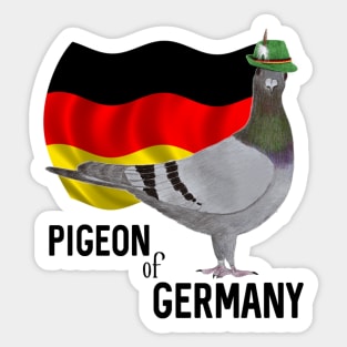 Pigeon of Germany Sticker